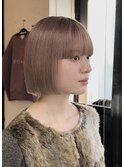 ベージュボブ