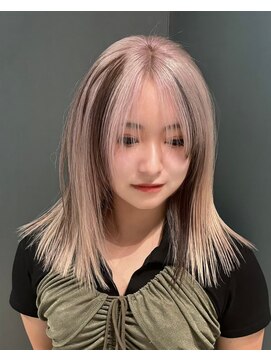 ヌル 原宿店(Null) スラッシュカラー/デザインカラー/ブリーチカラー/原宿/表参道