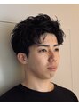 ビジョン 赤坂(vision) アクティブパーマショート。自然で色気のあるナチュラルスタイル