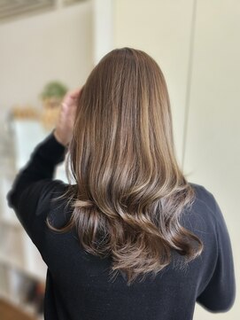 ビフィーノ イーリス 川西店(bifino iris) 高濃度水素カラーでオリーブグレージュcolor♪