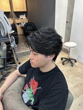 アロー 船橋店(AROH) フェザーショート/サーフカール/シャドウパーマ/men's/船橋