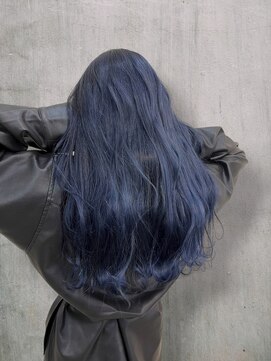 シエスタ(SIESTA) ダブルカラー　ブルーブラック