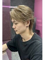 スライバイリアオオサカ(Sly By Ria OSAKA)&nbsp;～毛流れセンターパートウルフ～【大阪】【梅田】