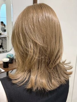 ルイ(ROUIS produced by LUCK 津田沼) ROUIS 津田沼 ミルクティー×ハイライト