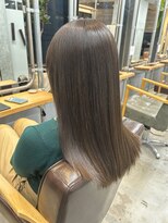 ピスタ(PiSTA)&nbsp;黒髪カタログ/クラゲヘアー/オリーブグレー/千葉駅