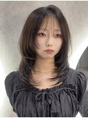 韓国ヘア/ハイレイヤー/レイヤーカット/Zina福岡天神