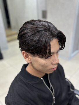 アッシュ 高幡不動店(Ash) 曲がる縮毛矯正センターパートフェザーパーマ髪質改善