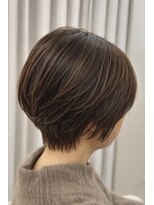 サイクル(CYCLE)&nbsp;着物ヘア/大人ガーリー/ダークアッシュ/似合わせカット/伊勢崎