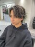【メンズ限定】カット＋ブリーチカラー(ハイライト)