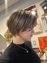 テンダー(Tender)&nbsp;ハンサムショート×グレージュ