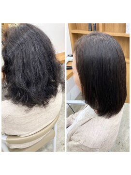 ニコ(NICCO) 【吹田・髪質改善】縮毛矯正/トリートメント/マンツーマン