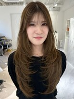 レイ(Lay.) ブリーチハイライト髪質改善ダブルカラーレイヤーカット