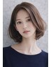 人気no2【迷った時はこれ◎】cut+髪に優しいN.カラー￥7,900　白髪染＋500円