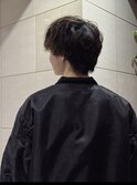 ルーズパーマ/大人/男子/メンズ/ショート/簡単