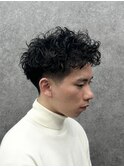 ショートルーズパーマ/波巻きツイストスパイラル/シャドウパーマ
