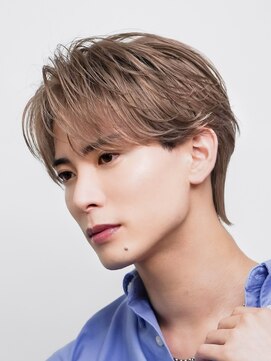 オーシャントーキョー 渋谷神南(OCEAN TOKYO) ミルクティーベージュ毛流れセンターパート韓国