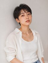 ドット ヘアー ジェム(dot.hair gem) ハンサムショート/ダークアッシュカラー/コンパクトショート