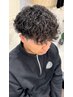 【ご新規様限定】カット+波巻きパーマ/サーフカール¥14000→¥12600