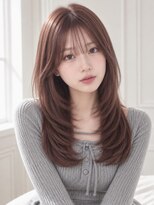 ユーフォリア エヌ 池袋サンシャイン通り店(Euphoria +n)&nbsp;小顔カットザクザクレイヤーラベンダーグレージュ