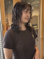 マルソー&nbsp;岡山ボブニュアンスパーマ髪質改善トリートメントレイヤー