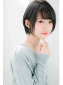 ＊LOREN＊学生や就活生も◎♪セミウェット小顔耳かけショート