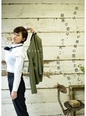 プレミアムはちみつカラー　＋　カット 12960円→8640円 