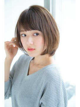 アンアミ オモテサンドウ(Un ami omotesando) 【Un ami】 大人かわいい 小顔ショートボブ　松井幸裕