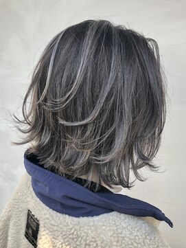 ロダット 横浜(LODAT by little) シルバーグレー×ハイライト　イルミナカラー【LODAT横浜】