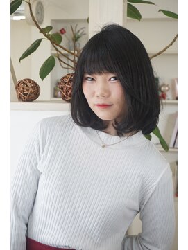 アドラーブル 長岡リップス旭岡店(adorable) 暗髪ボブディ★小顔ひし形style