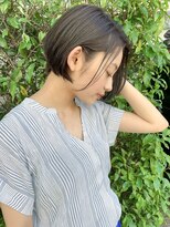 【mee.】ハセガワヒトシ　オシャレ ショート 柔らかなボブ