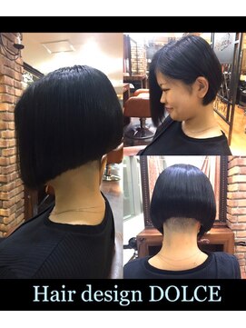 ヘアー デザイン ドルチェ(Hair design DOLCE) わかめちゃんボブ