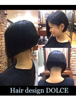 ヘアー デザイン ドルチェ(Hair design DOLCE) わかめちゃんボブ