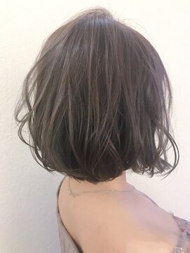 エルサフィロ キタハマ(el zafiro kitahama) 【el zafiro kitahama】ラベンダーアッシュ☆ゆるふわカール