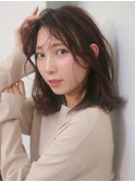 【porto神戸】20代30代40代/人気の小顔ミディ透明感ヘア