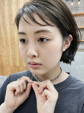 サン(son) 2wayバングボブ