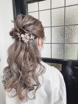 アゴーグ(agog)&nbsp;ヘアセット×ハーフアップ　miyuki