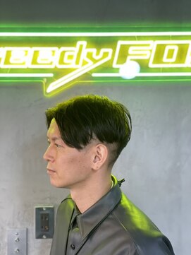 グリーディーフォックス 代々木(Greedy FOX) かき上げヘア/サイドパート/韓国マッシュ/フェードカット/代々木