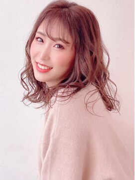 アレンヘアー 富士宮店(ALLEN hair) ゆるふわミディヘア