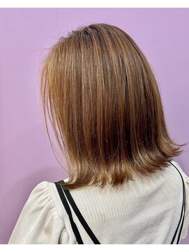 レジュール Rejouir 髪質改善カラー×外はねボブ 20代30代40代50代