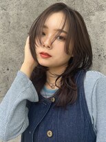 イオ ティラベント 鳳店(io tiravento)&nbsp;韓国顔周りレイヤースタイル