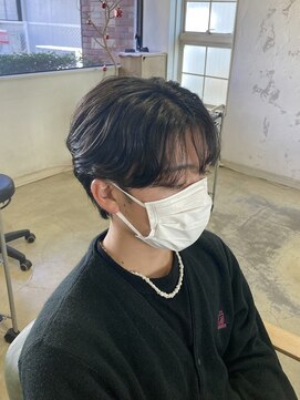 サンバイセライロ 千葉(SAN. by celilo) シースルーマッシュ×カルマパーマ【白井愛海】