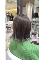 ジーナ 梅田(Zina)&nbsp;くびれボブ×透明感カラー☆Rurika☆