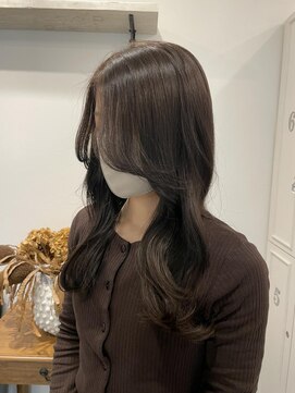 ティラベント 南船場店(tiravento) 韓国くびれヘア/顔周りカット/レイヤーカット/10代/20代