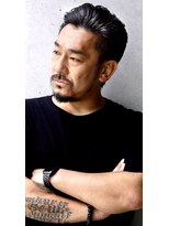 トルネード(TORNADO)&nbsp;30代、40代、50代からのワイルドオールバックショート A231005