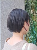 柔らかショート×オリーブグレー《西新店》