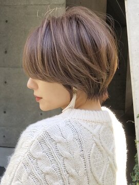 ジアン バイ ミルボン 西宮ガーデンズプラス(GIEN by milbon) 人気No1大人ショート/ベージュカラー