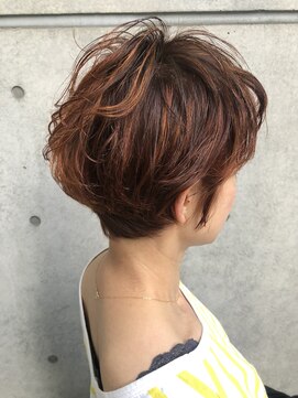 メロン 恵比寿(MERON) マッシュ×オレンジハイライト[20代30代40代50代][恵比寿]