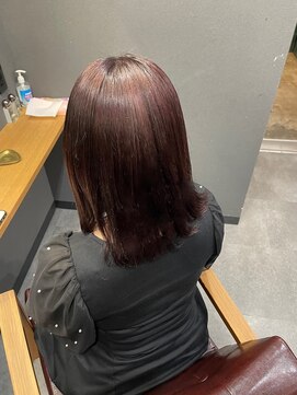ボアップ(boappu) #レッドブラウン#髪質改善トリートメント#ボブカット