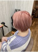 ピンクショート【TELAHAIR牛久】