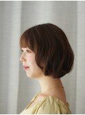 ふんわり大人ボブ
